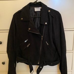 UO Ribbed Moto Jacket